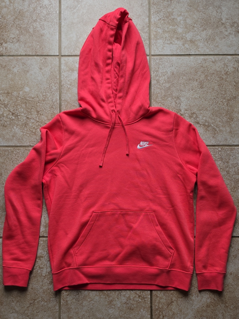 Nike Women’s Pink Pullover Hoodie Sweatshirt